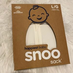 Snoo Happiest Baby sack.  Size Large 18-25 lbs, 4-6 months.  organic cotton